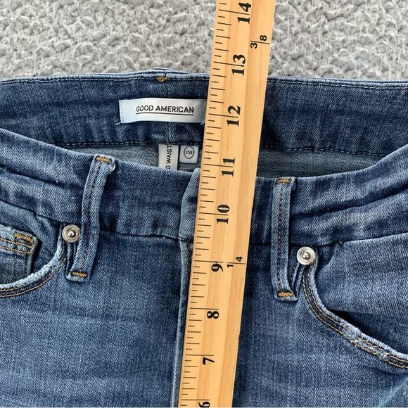 Good American Good Waist Women's Skinny Jeans    -  Size:   2/26 - Picture 9 of 15